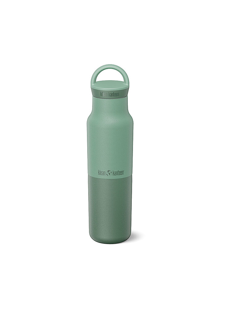KLEAN KANTEEN Trinkflasche Rise Classic with Arch Loop Cap 592ml isoliert olive
